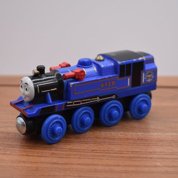 2003 BELLE 6120 Thomas Tank Engine Friends Wooden Railway Train VERY RARE - Picture 1 of 9